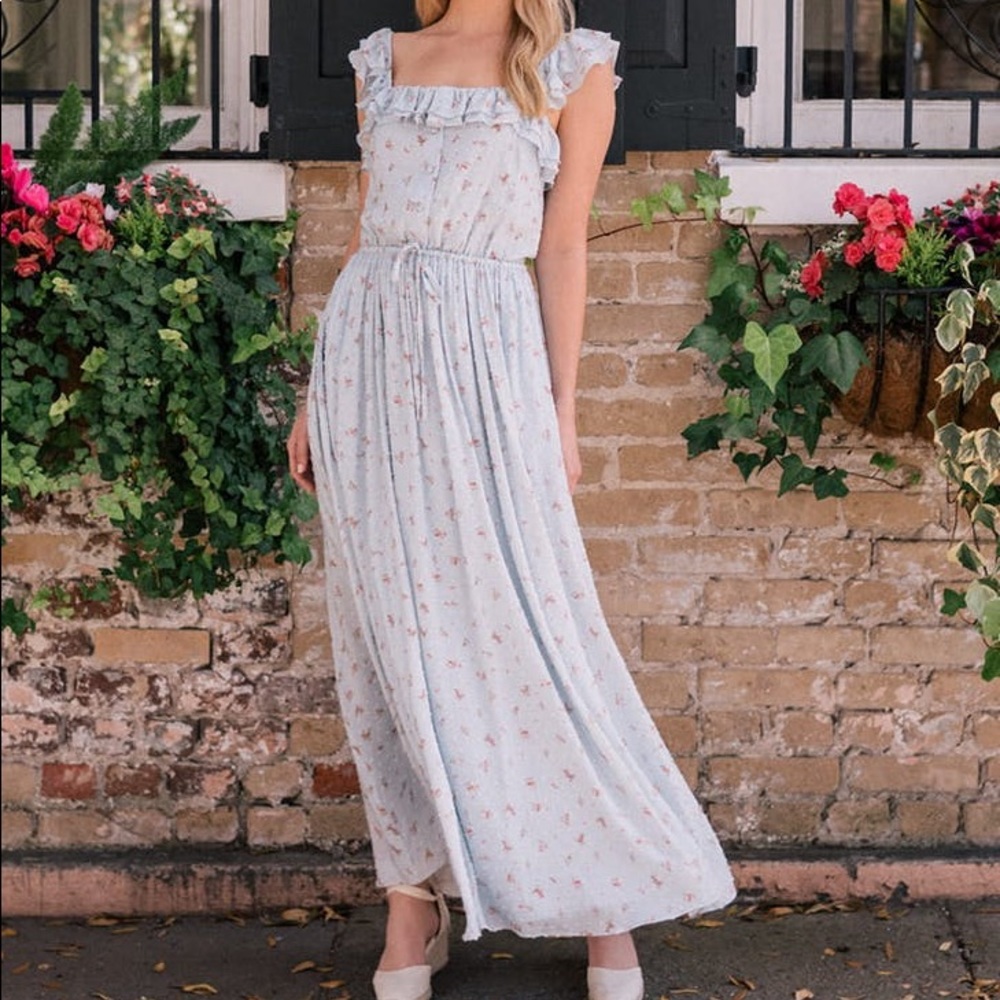 FINAL PRICE Gal Meets Glam Button Maxi Dress Prom